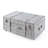 Texture Brand Trunk - Silver Snakeskin