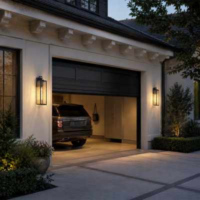 18''(H) Outdoor Wall Lantern Sconces Light Waterproof