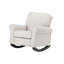 Chaise berçante Elvin, tissu beige