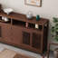 Nouveau buffet chinois en bois massif de style Zen
