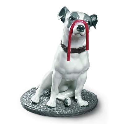 Jack Russell with Licorice Figurine