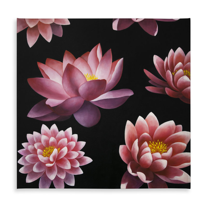 East Urban Home Lotus Flower Tablecloth