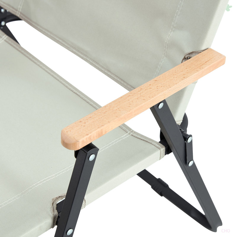 Chaise d'extérieur pliante 2 pièces