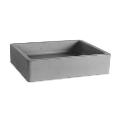 Newterra Handmade Rectangular Vessel Bathroom Sink
