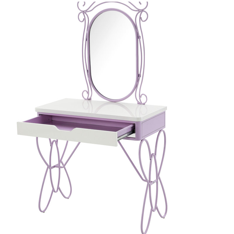 Ensemble de meuble-lavabo en cuir synthétique blanc et clair