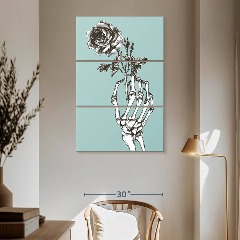 Hitzel Romantic Skeleton, 65" H x 42" W