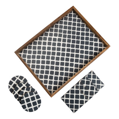 Ahsan Solid Wood Tray