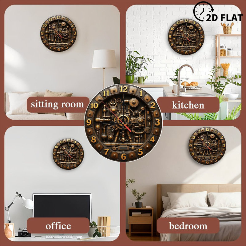 Koi Fish Wall Clock