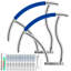 Rampe d'escalier en acier inoxydable
