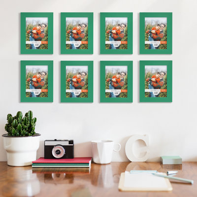 Wood Picture Frame - Set of 8