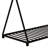 Metal House Platform Bed With Triangle Structure-459584694