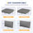 Outdoor Replacement Cushion Set Seat/Back Cushion (Cushion Set Only, Sofa Not Included)-1387681133