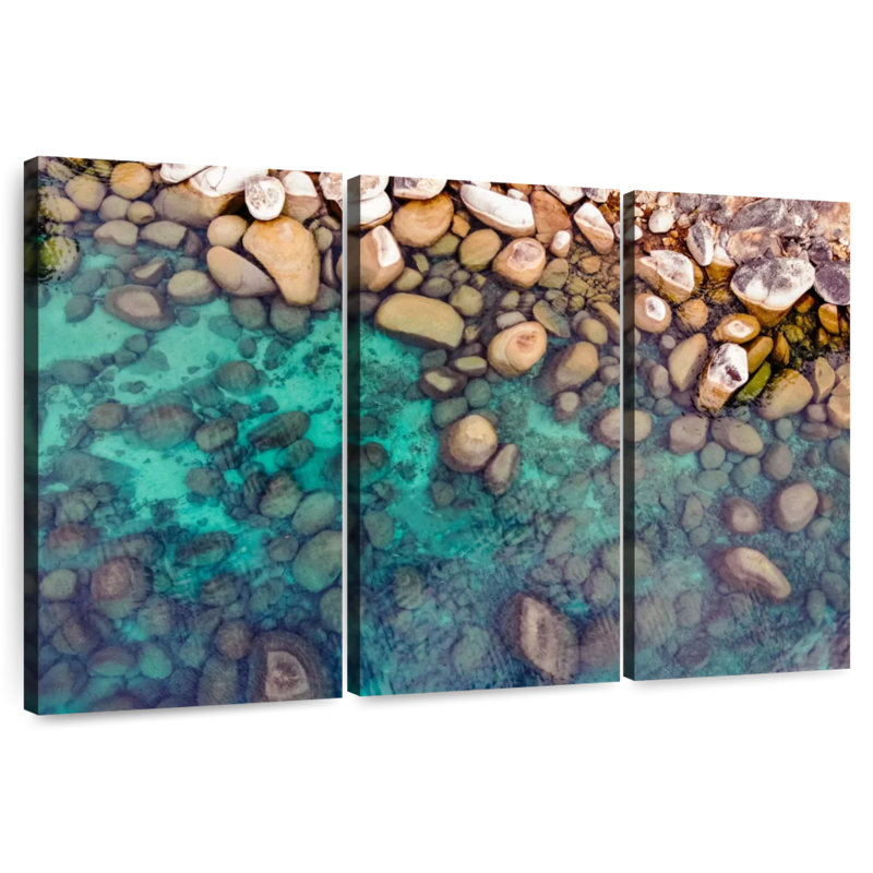Alvord Rugged Lake Tahoe, 20" H x 33" W