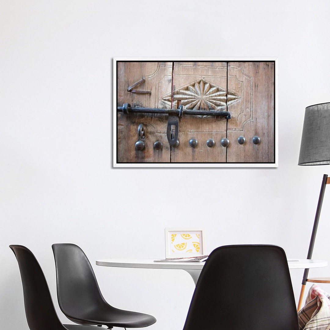 Door. Nizwa, Oman. by Tom Norring - Gallery-Wrapped Canvas Giclée on Canvas