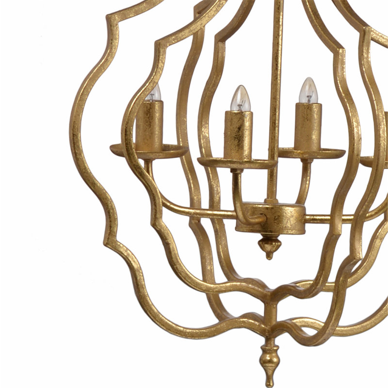 Demartino 35'' Arched Floor Lamp