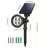 Matte Black Solar Powered Integrated LED Pathway Light Kit