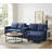 Kentrell Sectional Sofa With USB Ports & Cup Holders-1528807888