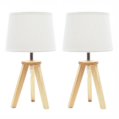 Byersville Wood Tripod Lamp