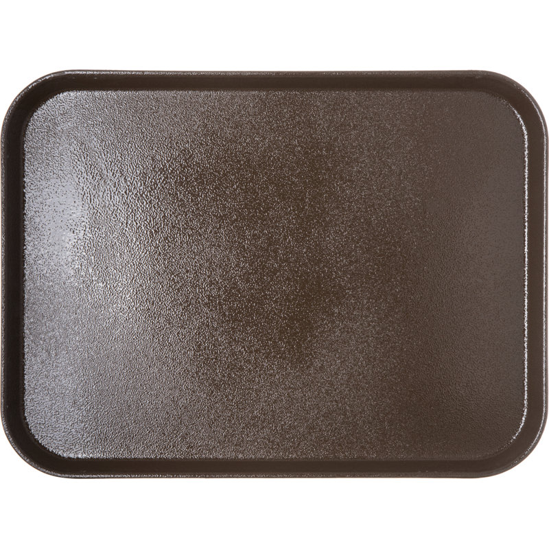 Carlisle Food Service Products Griptite Plastic Tray, 1"H x 20"W x 15"L, Brown