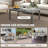 Rectangular 4 - Person 100cm L Outdoor Coffee Table
