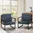 Geraldina Faux Leather Armchair