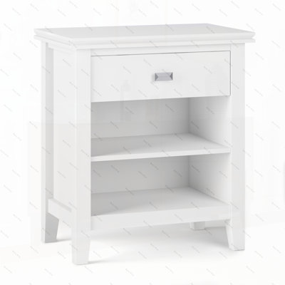 Artisan - Table de chevet - Blanc