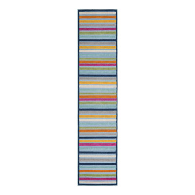 Striped Indoor / Outdoor Rug