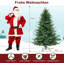Lighted Artificial Pine Christmas Tree-366253115