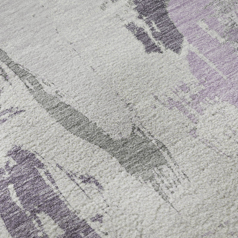 Premium Machine Washable Harjo AMF1596 Modern Rug, Rectangle 10' x 14'