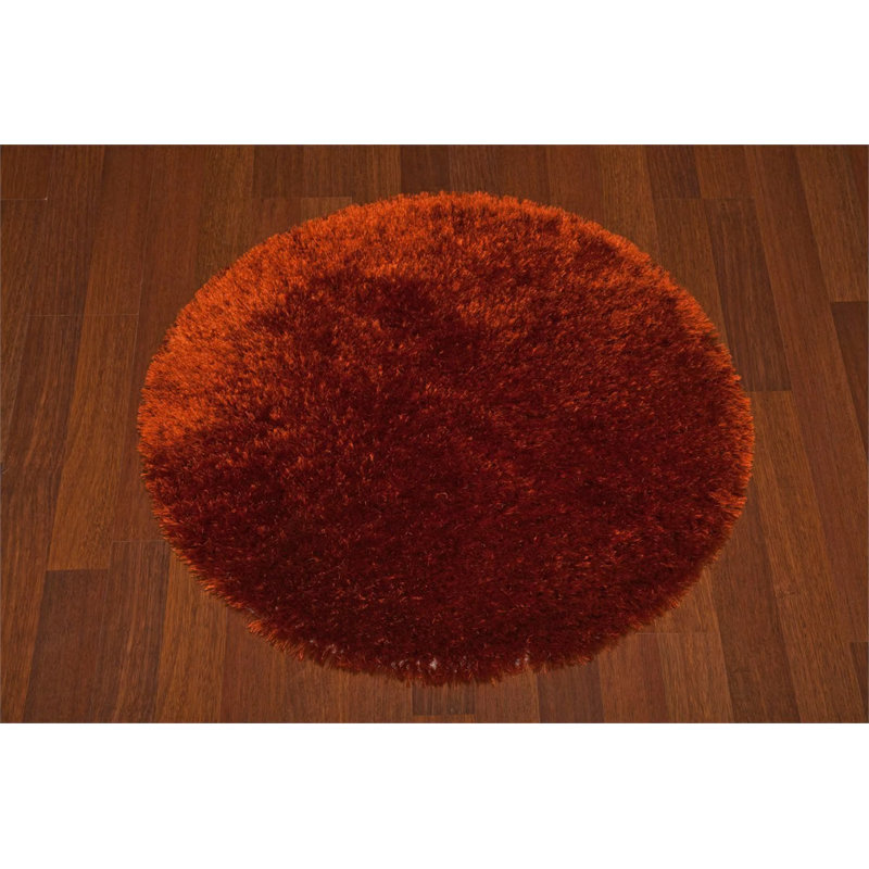 Tapis rond en coton Tulisia, Rond 6 pi 7 po
