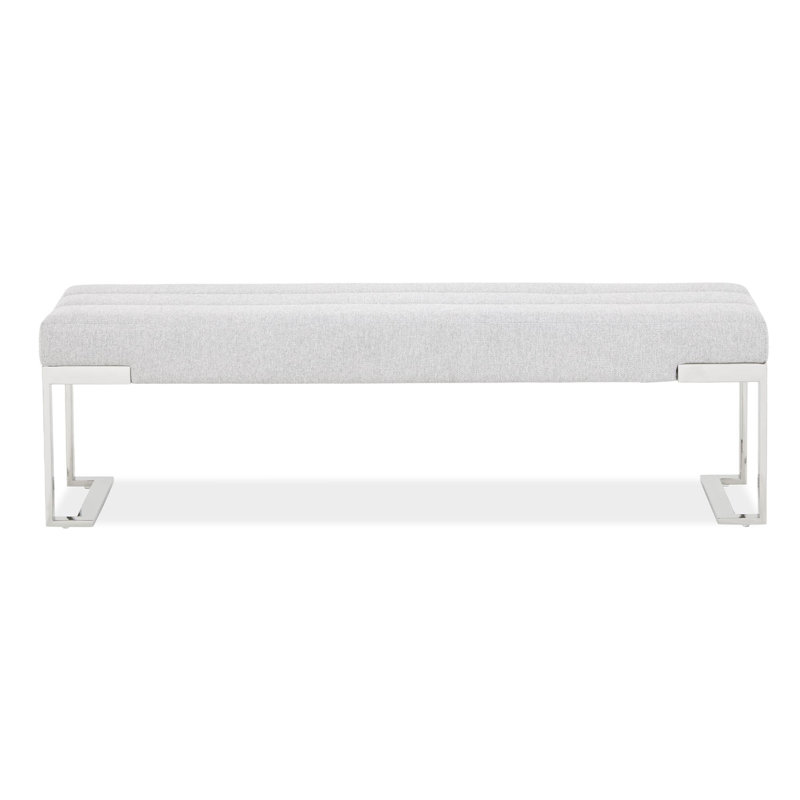 Banc décoratif Tulip - gris