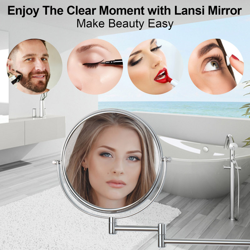 Miroir de maquillage grossissant Ceanna