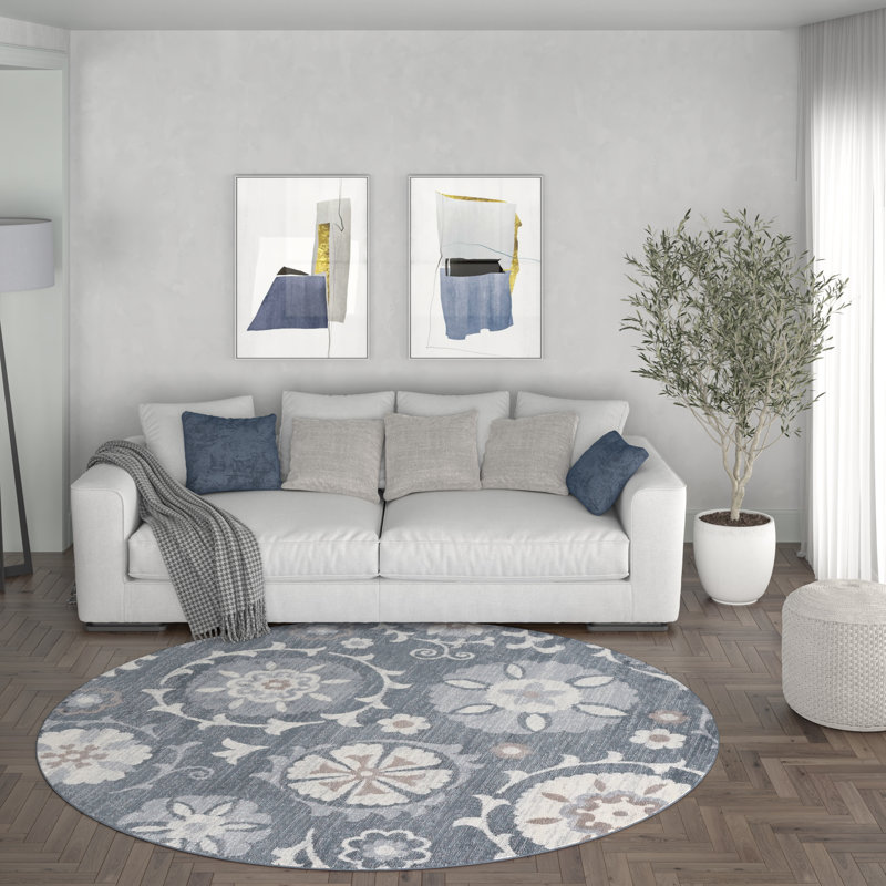 Wealden Indoor Rug, Round 5'3"