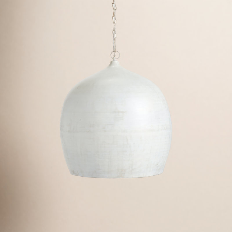 TERRANCE PENDANT SMALL, Dome, 18" H x 18.5" W x 18.5" D
