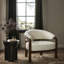 Fauteuil d'appoint en bois massif Maris