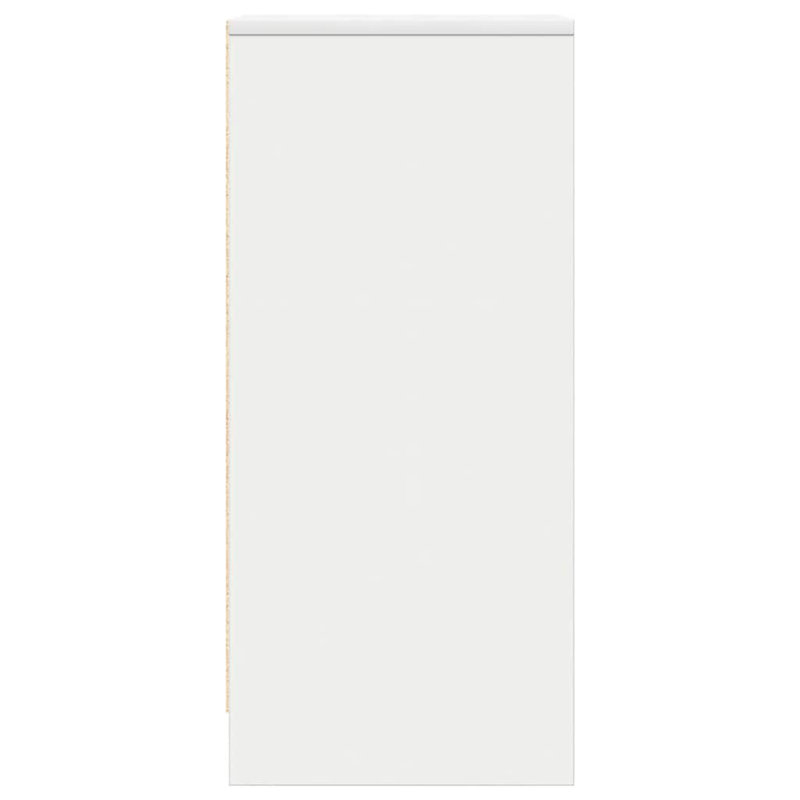 Sideboard 29.5X34x76 Cm Engineered Wood, White