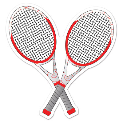Accroche de raquette de tennis