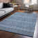 Premium Machine Washable Cerrito Navy Rug