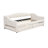 Beige Upholstered Twin Xl Daybed With Led Belt, 2 Drawers, And Frame For Rustic Home Linen Lighting, Wood Relaxing Bedroom-924606823