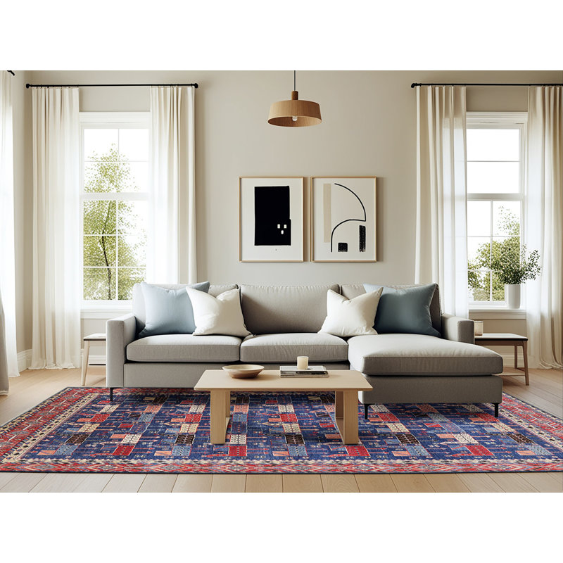 Mustecaplioglu Oriental Indoor Rug, Rectangle 6' x 9'
