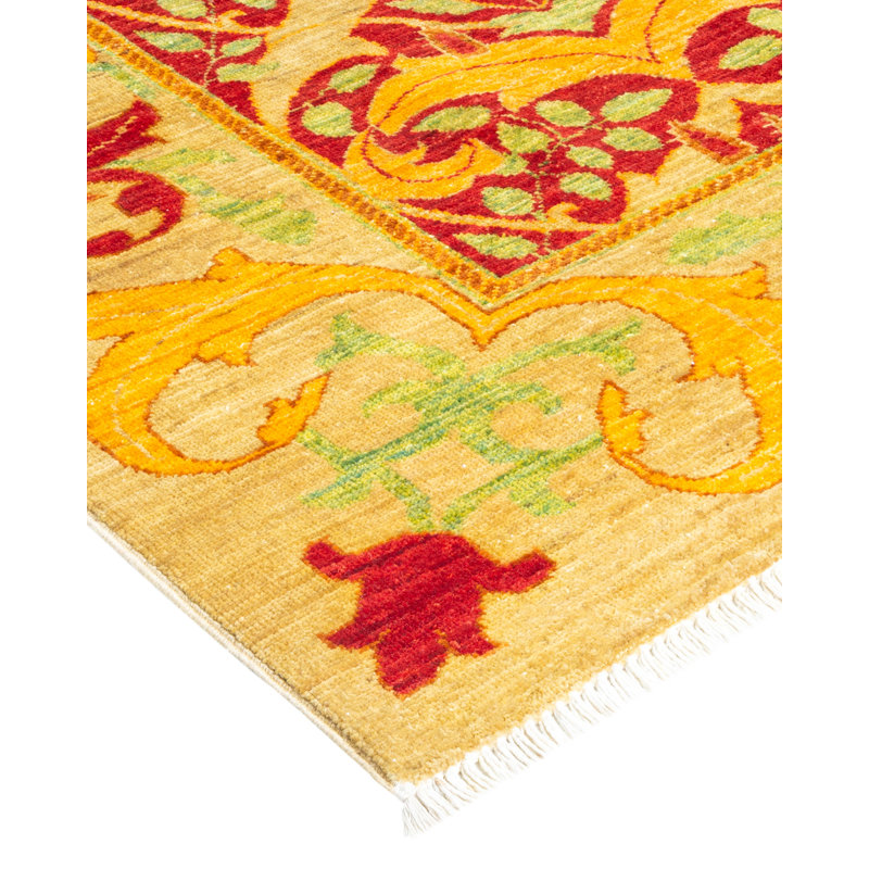 Venerando One-of-a-Kind 6' 7" x 9' 10" Hand Knotted Area Rug