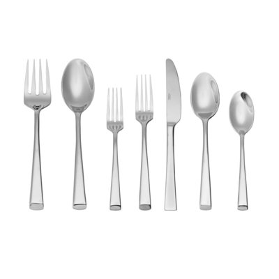 Mikasa 18.0 SS Rockford 42Pc Flatware Set, Service For 8