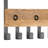 Monell Iron Over-the-Door 8 - Hook Coat Rack