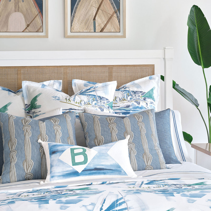 Miramar Pillow Cover & Insert, 22" x 22"