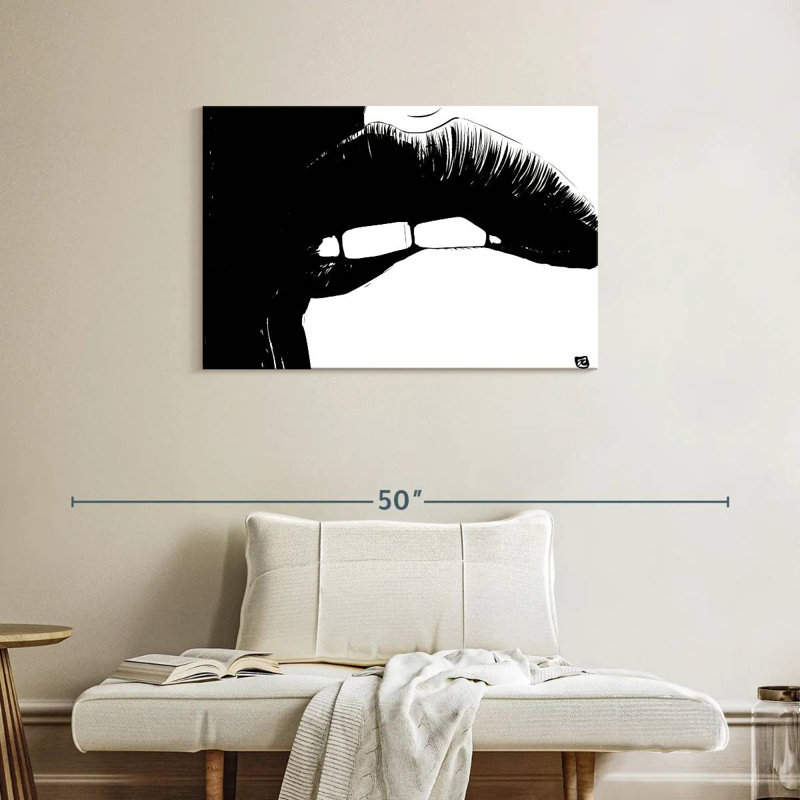 Bite, 24" H x 36" W