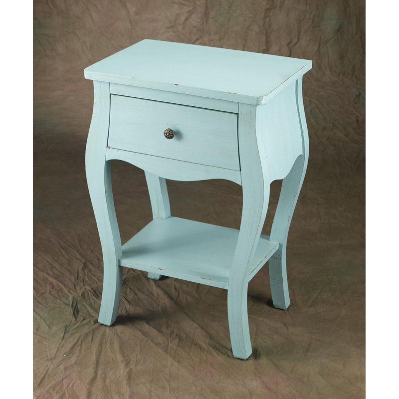 Chriopher End Table, Blue
