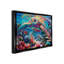 «Vivid Sea Turtle And Reef» par Michael David Ward sur toile-2081819183-2081819181