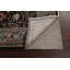 Tapis oriental en laine noir / gris