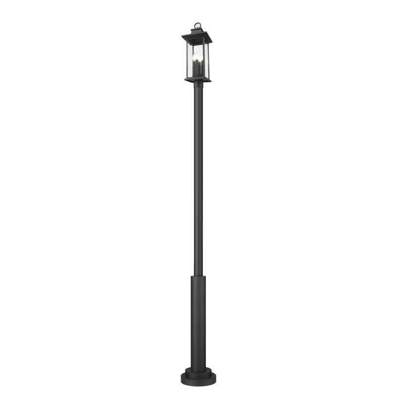 Luminaire d'extérieur sur pied 4 lumières Olvera