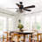 Deshard 42'' Ceiling Fan with Light Kit